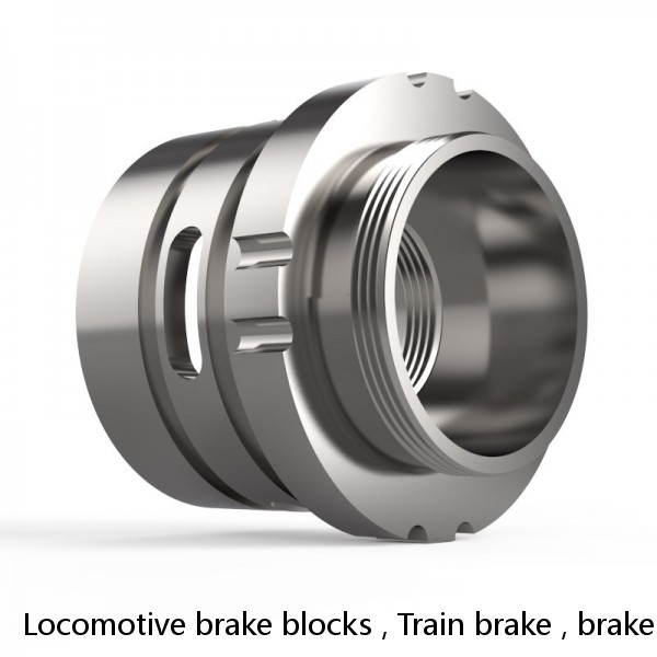 Locomotive brake blocks , Train brake , brake block