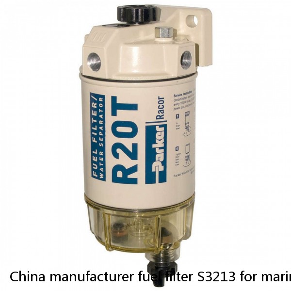 China manufacturer fuel filter S3213 for marine