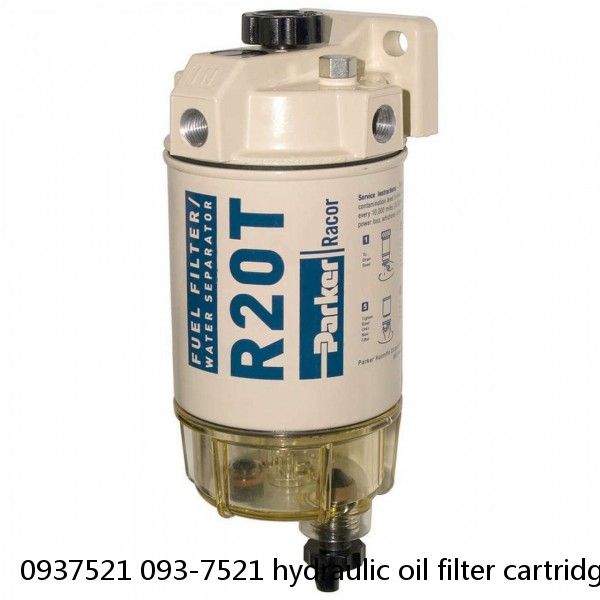 0937521 093-7521 hydraulic oil filter cartridge use for Engineering machinery 0937521 093-7521 filter element