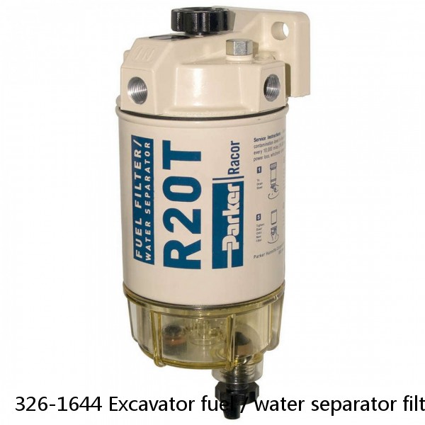 326-1644 Excavator fuel / water separator filter seating Electric fuel Pump 326-1644