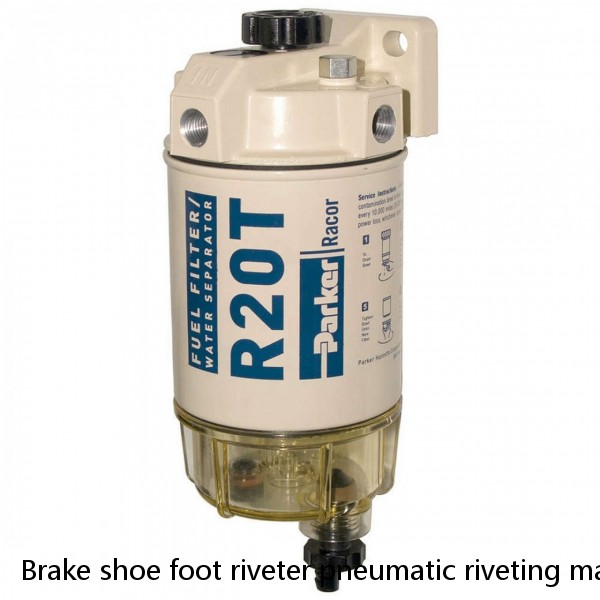 Brake shoe foot riveter pneumatic riveting machine for solid rivet
