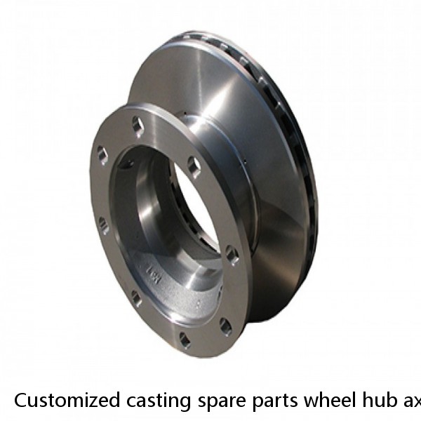 Customized casting spare parts wheel hub axle hub 21227349 501533 AJB0038001 #1 small image