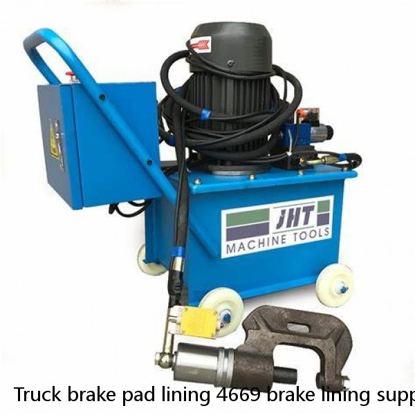 Truck brake pad lining 4669 brake lining supplier #1 small image