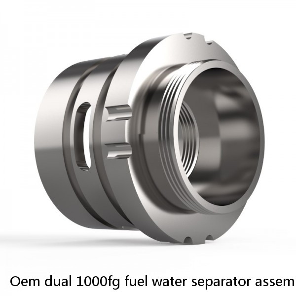 Oem dual 1000fg fuel water separator assembly double fuel filter assy diesel engine spare parts #1 small image