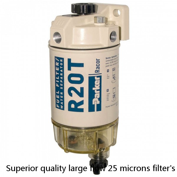 Superior quality large flow 25 microns filter's fuel water separator filter FBO 60329 FBO60329 for fuel pump FBO-10