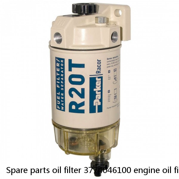 Spare parts oil filter 3774046100 engine oil filter 37740-46100