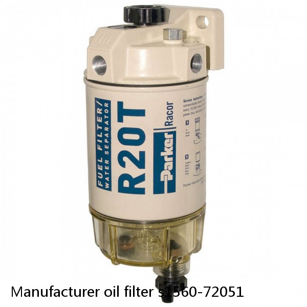 Manufacturer oil filter s1560-72051