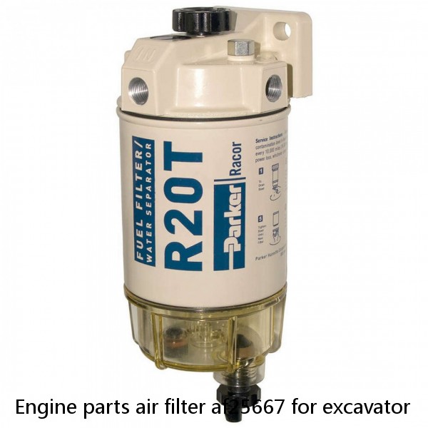 Engine parts air filter af25667 for excavator