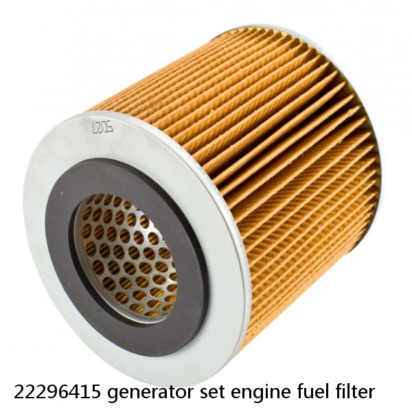 22296415 generator set engine fuel filter #1 small image
