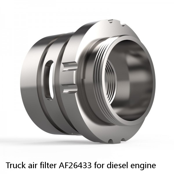 Truck air filter AF26433 for diesel engine #1 image