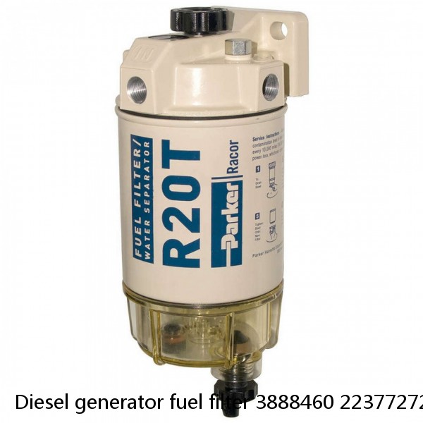 Diesel generator fuel filter 3888460 22377272 for sale #1 image