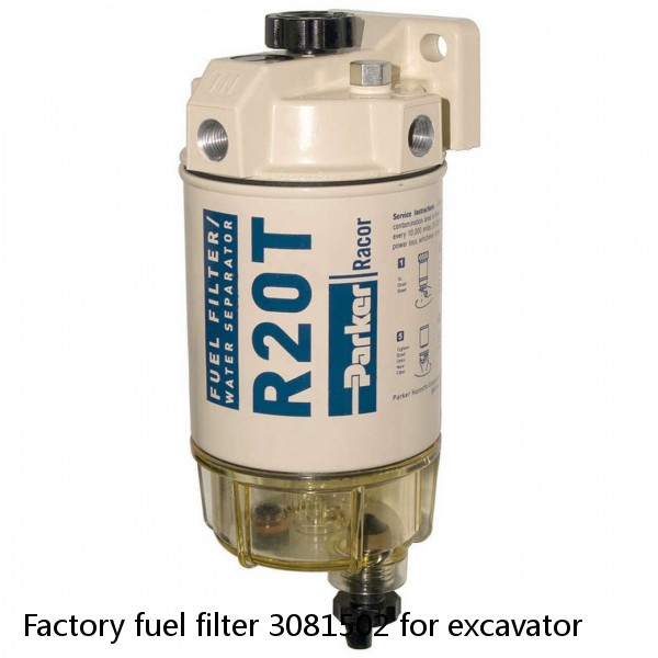 Factory fuel filter 3081502 for excavator #1 image