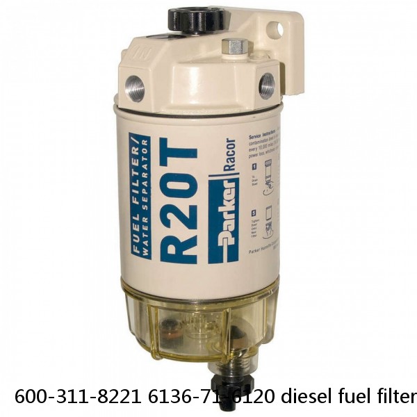 600-311-8221 6136-71-6120 diesel fuel filter manufacturer #1 image