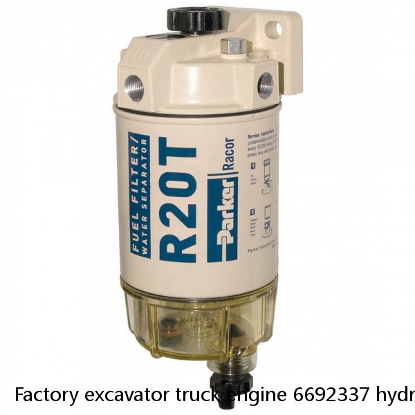 Factory excavator truck engine 6692337 hydraulic oil filter #1 image