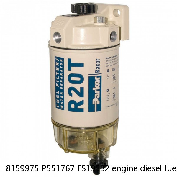 8159975 P551767 FS19532 engine diesel fuel filter #1 image